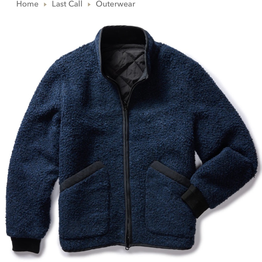 Taylor stitch Carson mens fleece jacket (Large-42)